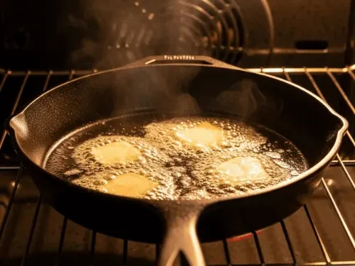 Heating the Pan and Melting Butter